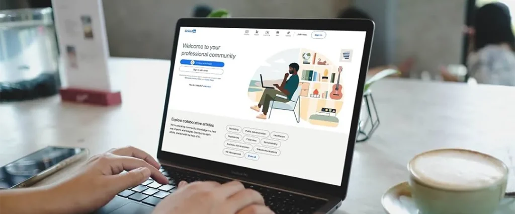 Connexion à un compte LinkedIn